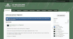 Desktop Screenshot of lu-helgoland.de