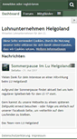 Mobile Screenshot of lu-helgoland.de